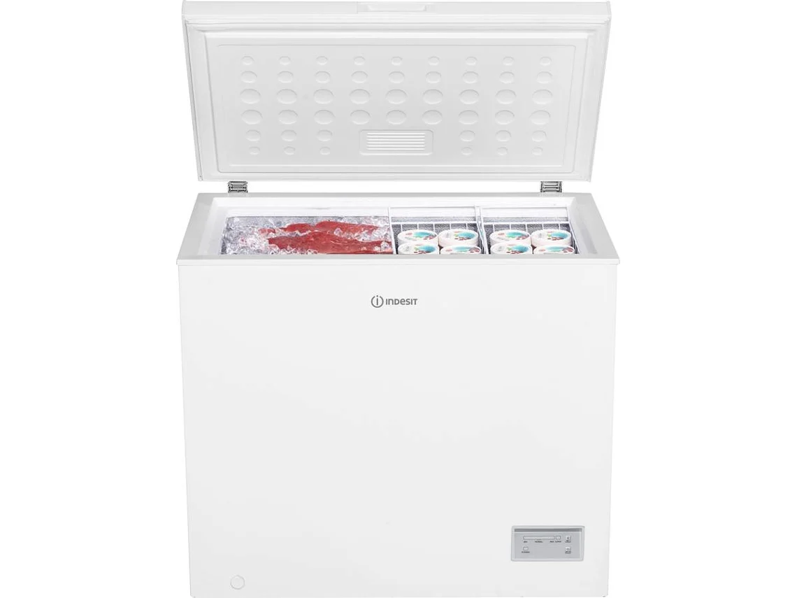 Arca Horizontal INDESIT INCF 1984 E (Estático - 90,5 cm - 198 L - Branco)