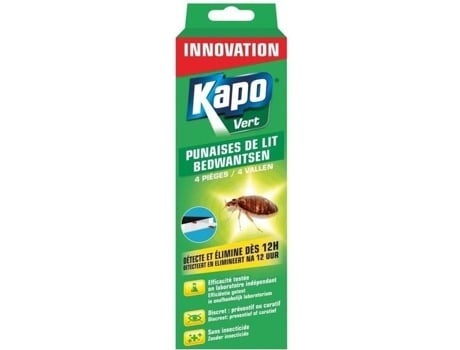 Armadilhas Para Percevejos Kapo Caixa Com 4