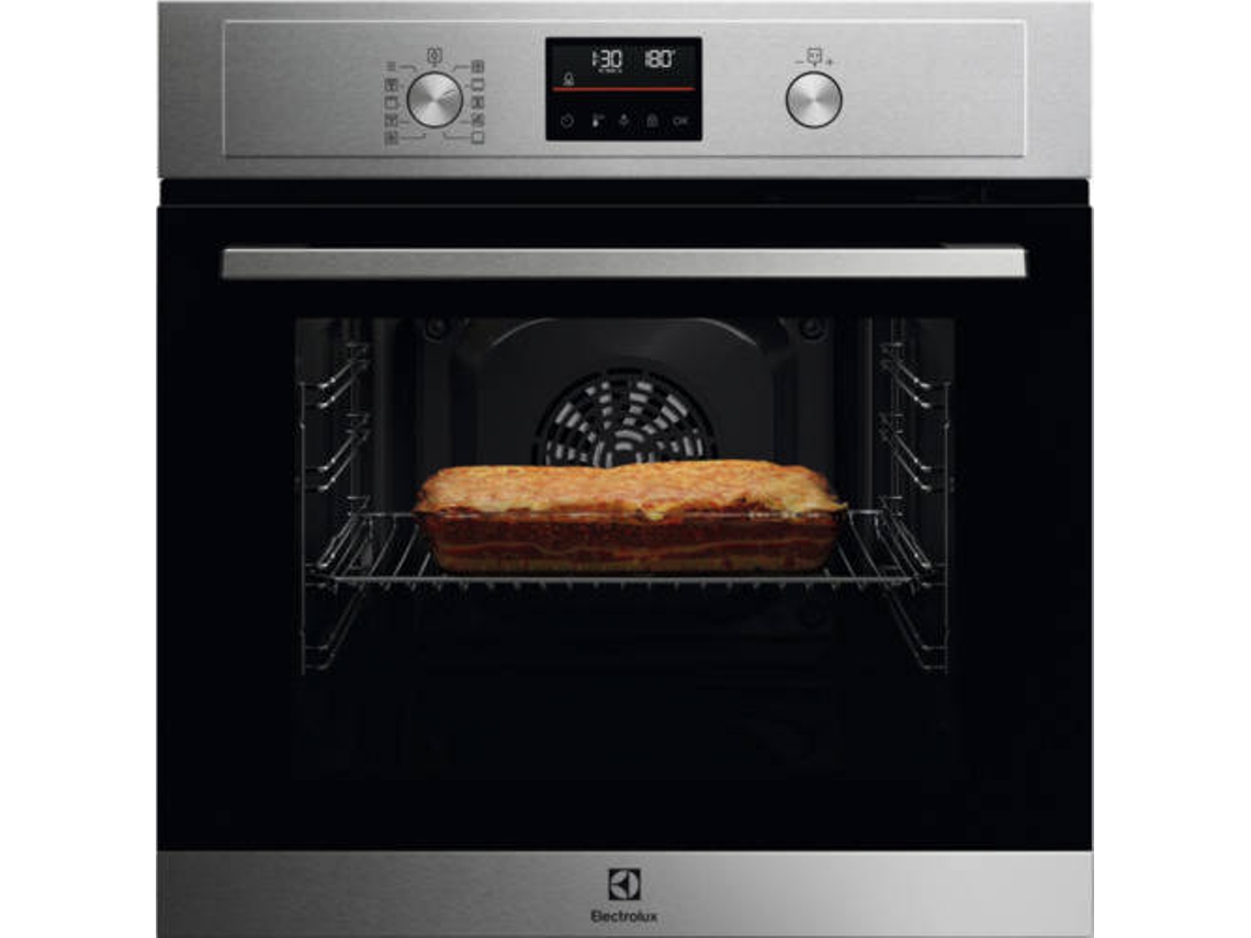 Forno Multifunções ELECTROLUX EOH4P46BX (65 L - AquaClean e Pirólitico - Inox) 