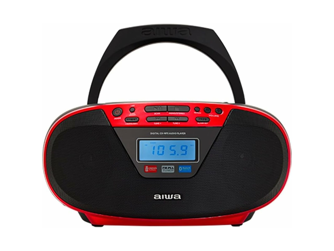Rádio CD Bluetooth MP3 AIWA BBTU-400RD (Bluetooth)