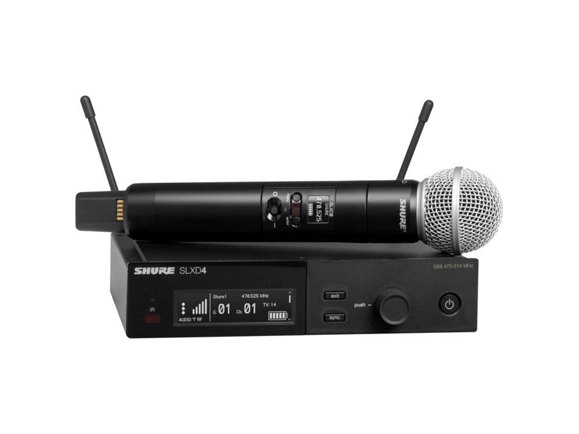 Shure Slxd24e Sm58 G59 Micro Hf Chant Aucune