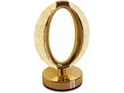 Luminária De Mesa Crystal Night Light Cabeceira Para Quarto Luxuosa