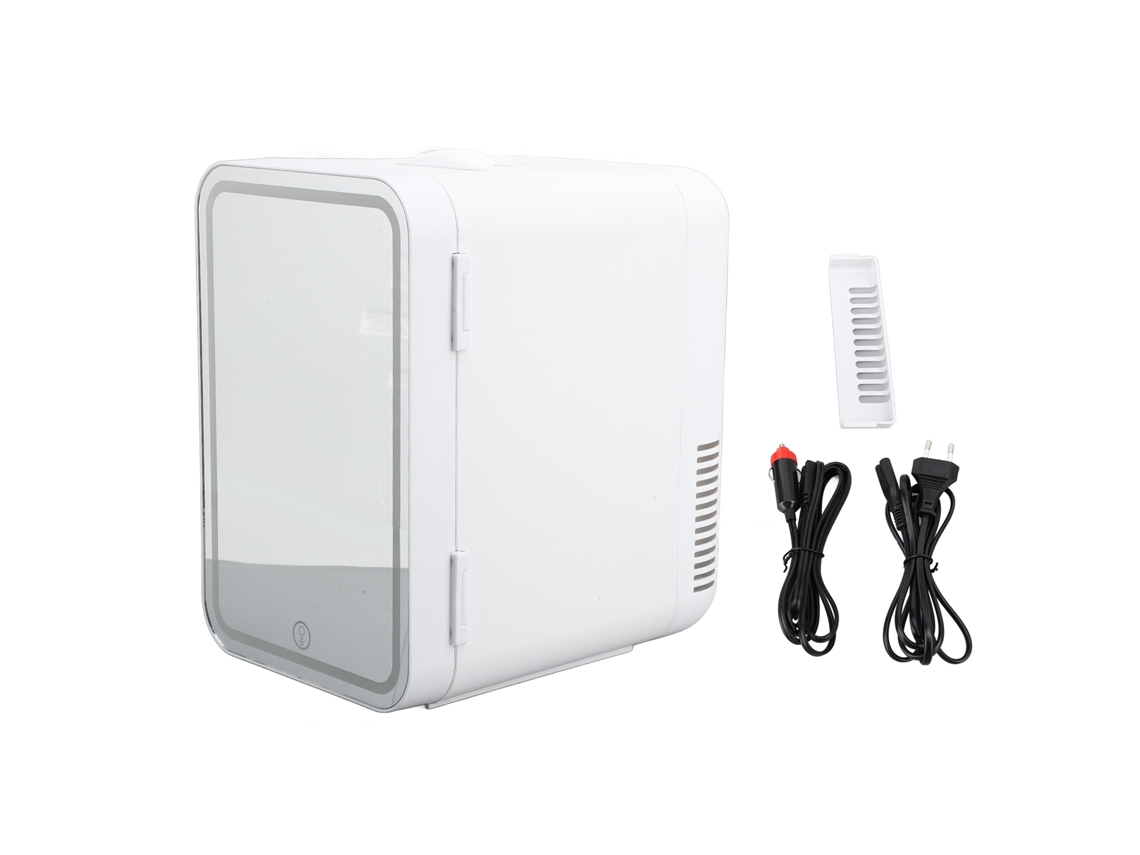 Laxiscreed Geladeira Para Skincare Com Espelho Led Ajustável 8l Frio Ou Quente
