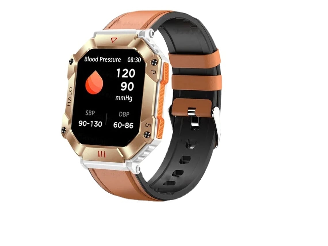 Relógio Inteligente Esportes Relógios Ip68 À Prova Dip68 Água Militar Monitor de Saúde Ai Voz Bluetooth Chamada Smartwatch para Android Ios