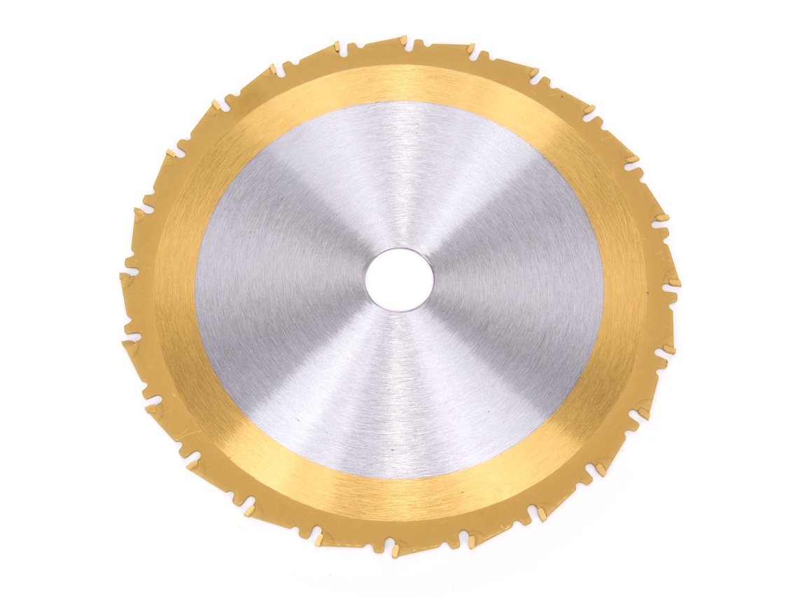 Hoja De Sierra Circular Tct Carburo Para Madera, Accesorio De Herramienta Eléctrica, 210x1.8x25.4x24d, Titaneada
