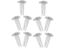 Bestoyard 10 Peças Buchas Metálicas Para Rodas Com Tampa De Ferro,