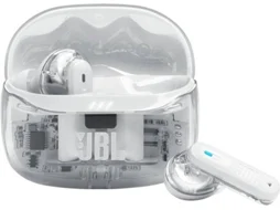 Auriculares Bluetooth True Wireless JBL TUNE BEAM 2 (In Ear - Microfone - Noise Cancelling - Branco)