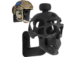 Suporte Mural Para Casque - Tête De Mort - Suporte Mural Para Le