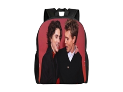 Mochila Timothe Chalamet D158 Para Escola E Trabalho, Leve E À Prova Dágua, Mochila Estilosa Para Estudantes E Adultos M158 Olysi Shop