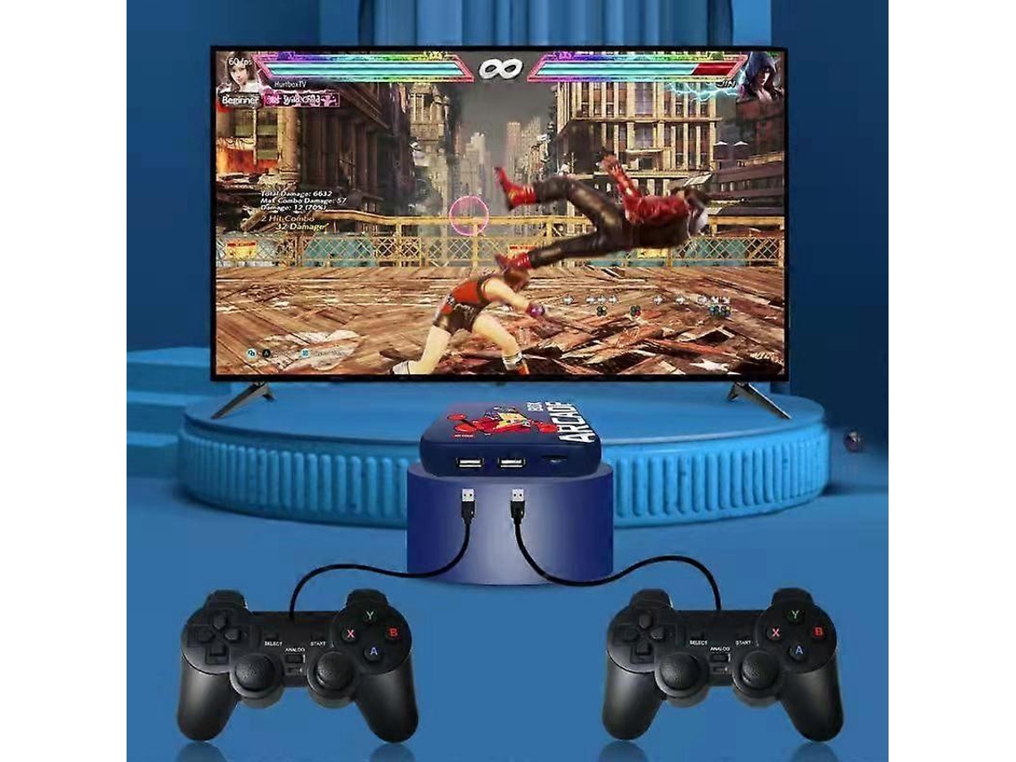 Console De Videogame Para N64 / Ps1 / Dc / Sega / Psp Emulador De Console Arcade Box Plug And Play 4k Hd Retro Videogames 64g 128g Ly Ebike