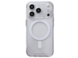 Capa Híbrida Tpu Acrílico Para Iphone 17 Pro Max - Space - Magsafe