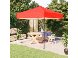 Vidaxl Tenda Para Festas Dobrável 2x2 M Vermelho