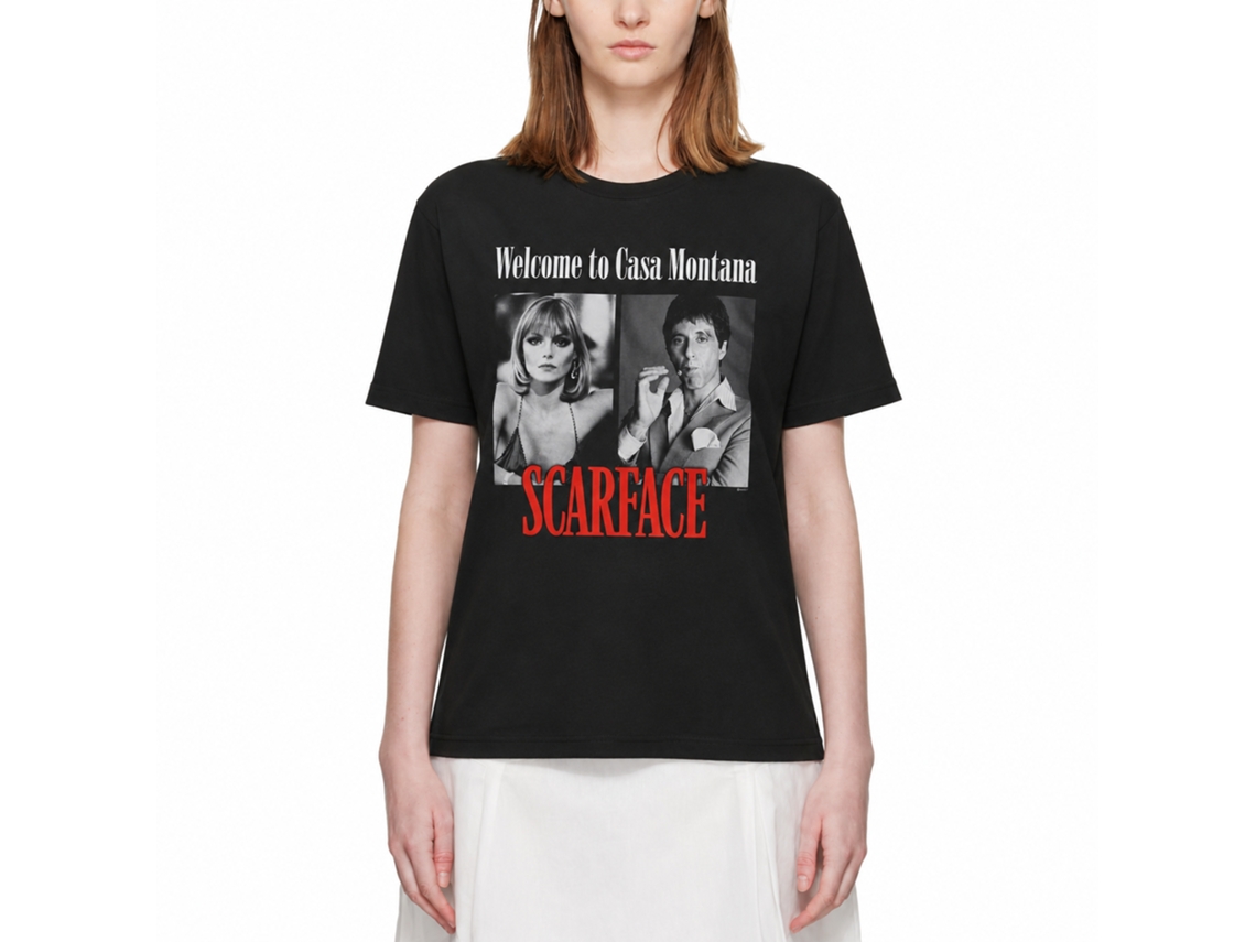 Rockinstone Scarface Casa De Montana Graphic T-shirt Size:xxl