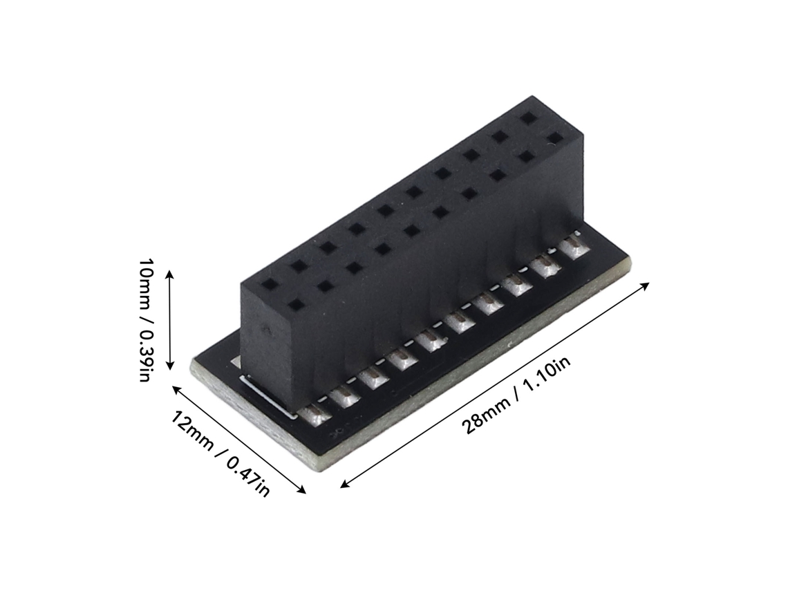 Laxiscreed Módulo Tpm 2.0 Com Interface Lpc De 20 Pinos Para Atualização A Windows 11