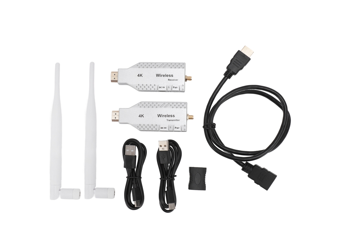 Transmissor Sem Fio Hdmi 4k EOOCOO (transmissão de 50m 4k Hd)