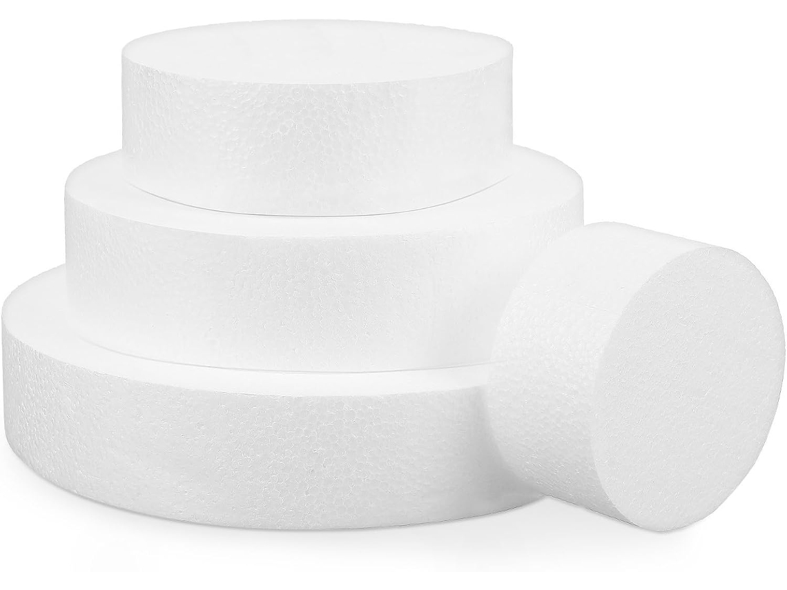 Formas Redondas De Espuma Reutilizáveis Yarnow Para Bolos