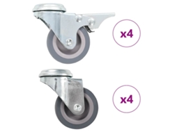 Swivel Caster, Swivel Casters Vidaxl