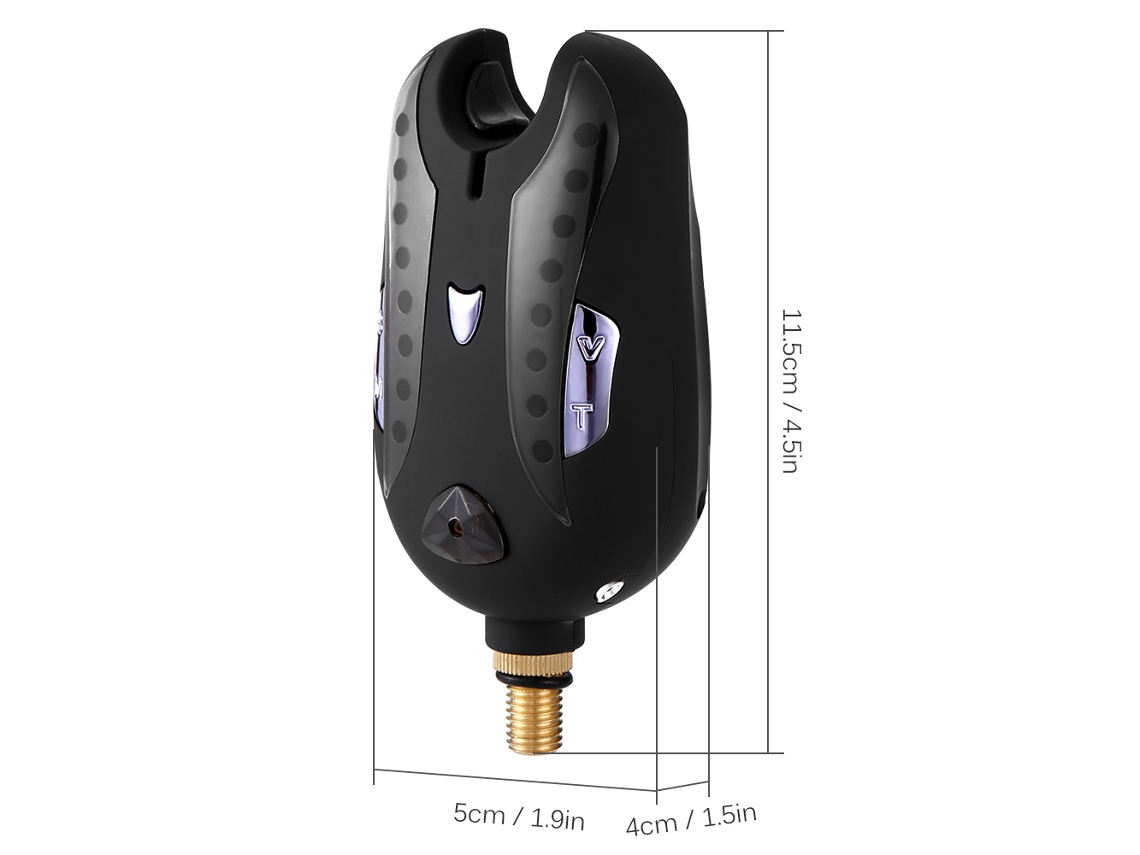 Alarme de Pesca Sem Fio Digital com Led