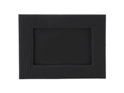 Picture Frame For Tabletop Display Leather Photo Frame For 6 Inch Photo Home Decor Unique Texture 8.5x4.7x6.5in Black LAXISCREED
