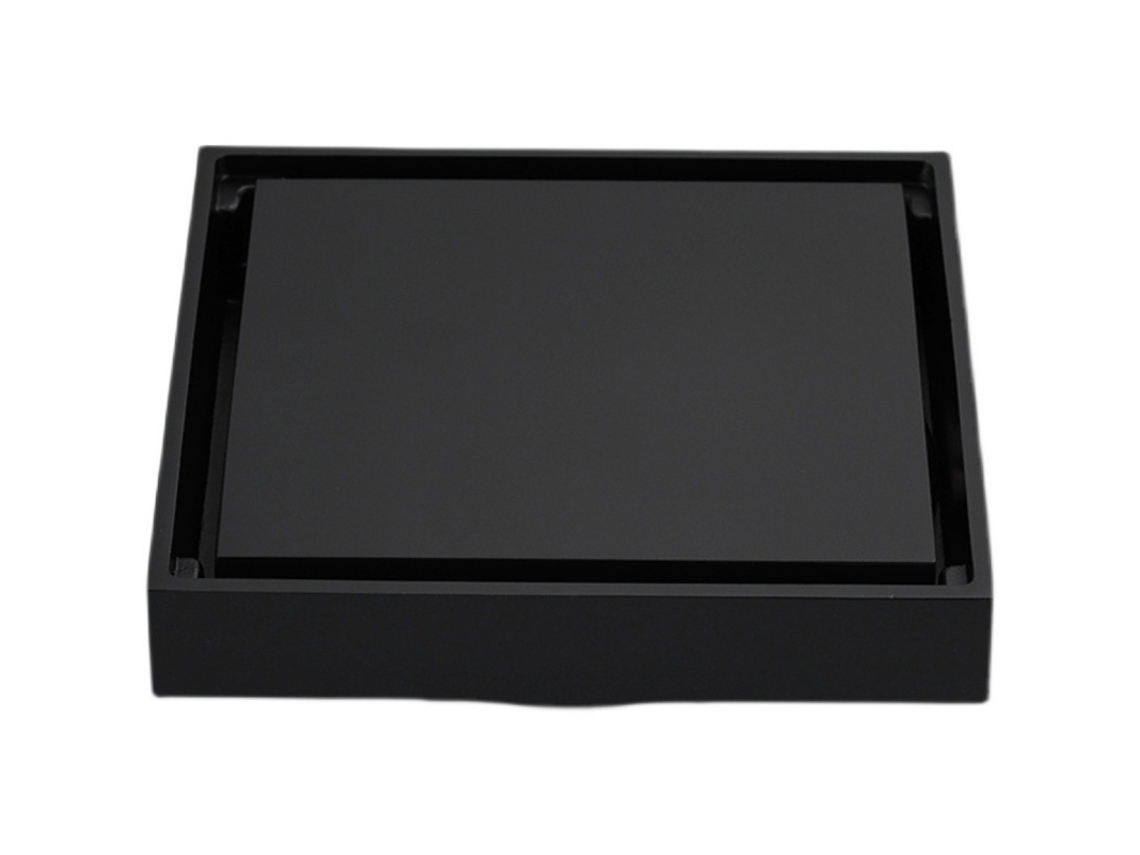 Ralo de Piso Preto AQUAFORGE