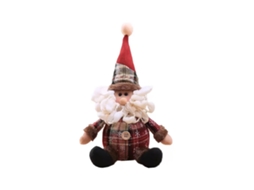 Laxiscreed Bola De Natal Com Boneco De Idoso Para Árvore, Decoração Cartoon Com Floco De Neve