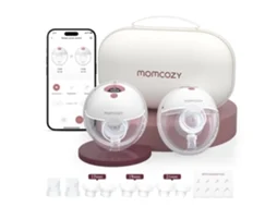 Momcozy M5 Smart Extrator De Leite Elétrico Portátil Com Controlo Por App, Extrator De Leite Materno Sem Fio (paquete De 2, Rosa)