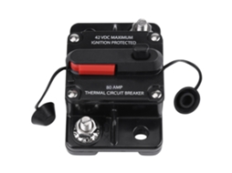 Laxiscreed Disjuntor Embutido Para Áudio De Carro, Reset Manual, Dc 12v A 42v