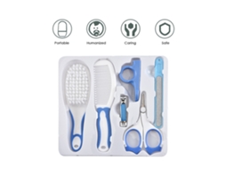 Mali kit de Cuidados e Higiene Infantil 6pcs Pente Escova Cortador Unhas Tesoura para Bebê Recém nascido