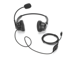 Fone de ouvido binaural para telefone com microfone com cancelamento de ruído e controle de volume CHABERLU