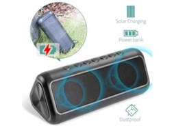 Coluna de Som Bluetooth LAXISCREED Solar 12w