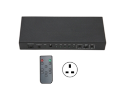 Extrator de som com interface multimídia HD de 5 portas, compatível com 4K 60Hz HDR, comutador divisor ARC | S/MARCA