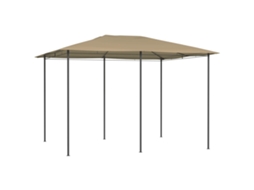 Vidaxl Gazebo 3x4x2,6 M 160 G/m² Cinzento-acastanhado