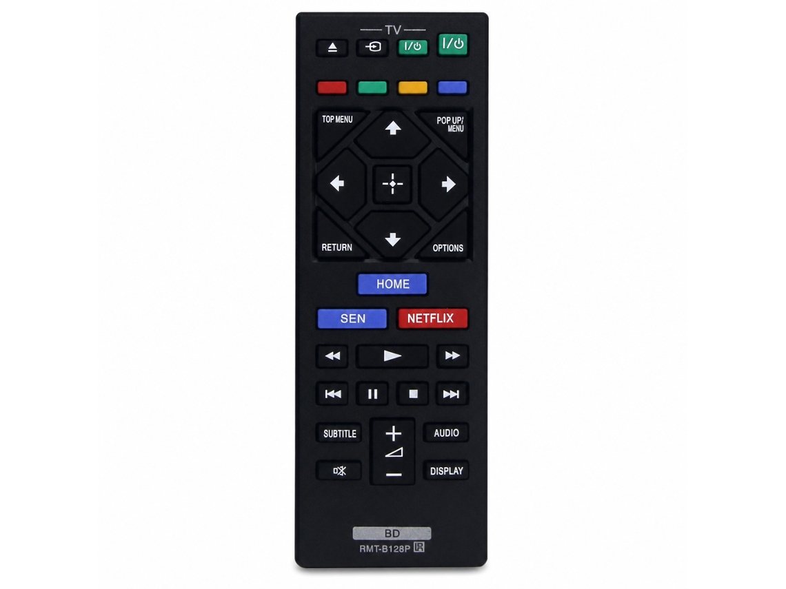 Comando À Distância De Substituição Para Leitor Blu-ray/dvd Sony Rmt-b128p, Sem Configuração_dae