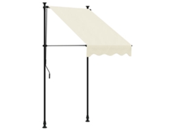 Retractable Awning, Retractable Awnings Vidaxl Creme Tecido (n/a)