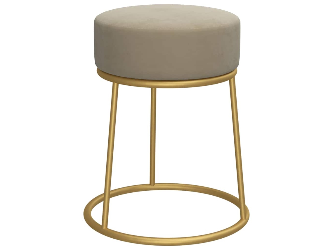 Hocker, Hockers Vidaxl Cinzeto Veludo (n/a)