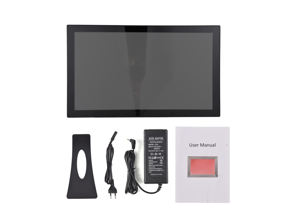 Laxiscreed Quadro Digital De 21,5" Com Tela Táctil Ips E 32gb De Memória