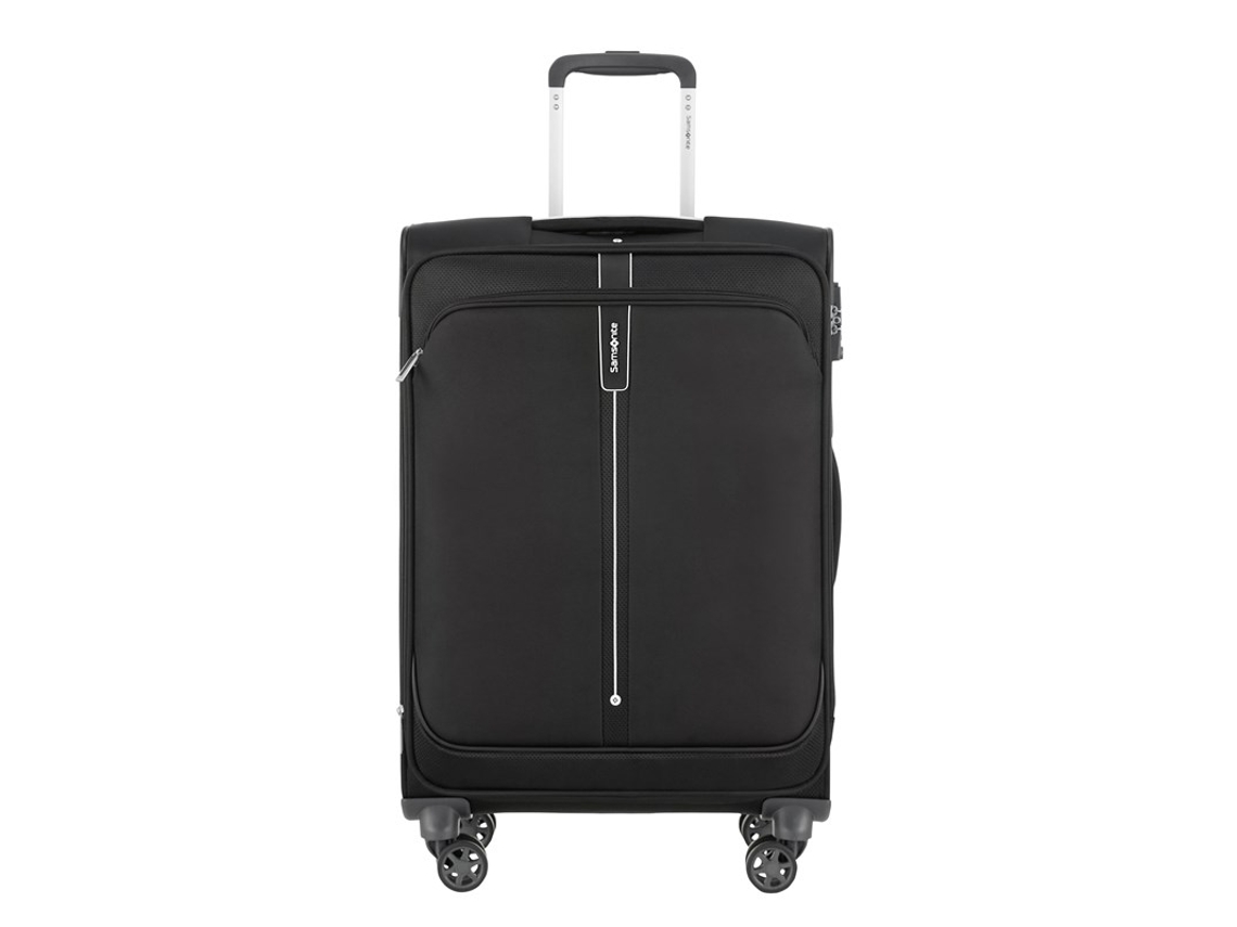 SAMSONITE Mala de Viagem / Trolley Médio 66Cm 4R Exp Popsoda Preta