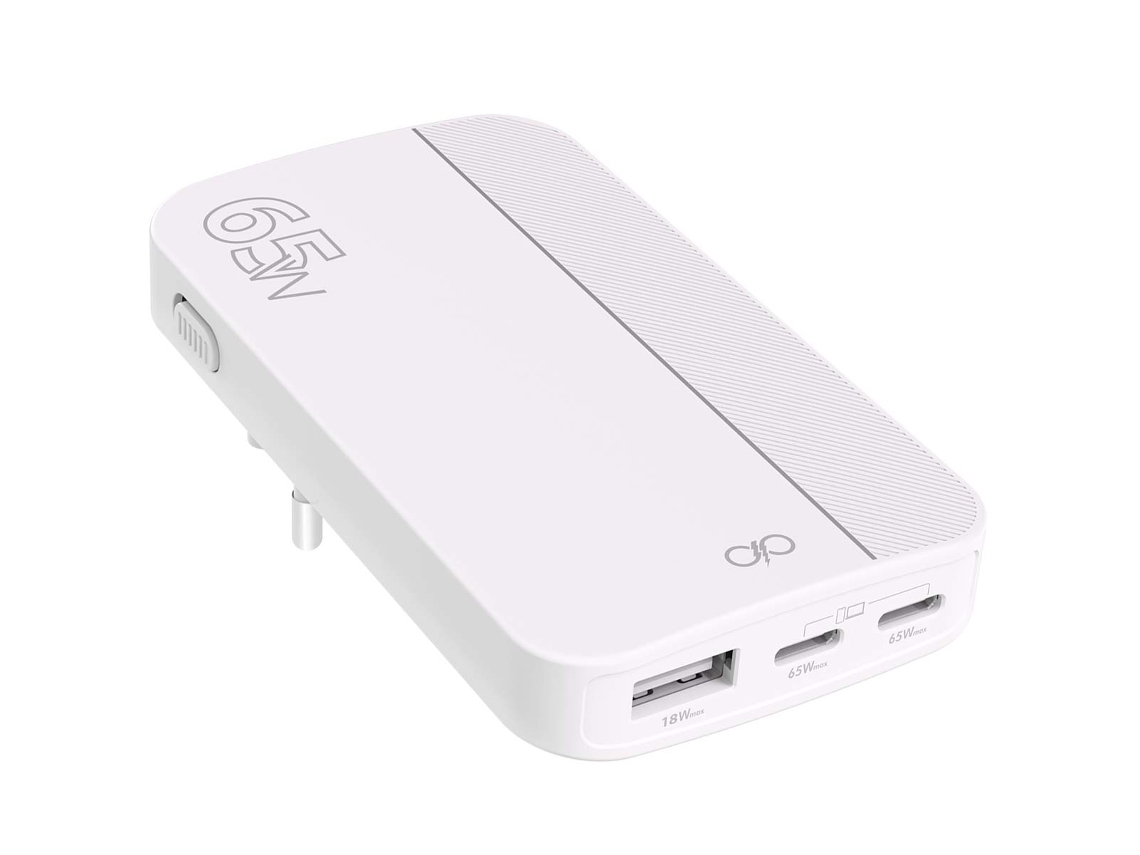 Carregador 65w Usb com 2x Usb C Power Delivery YURU