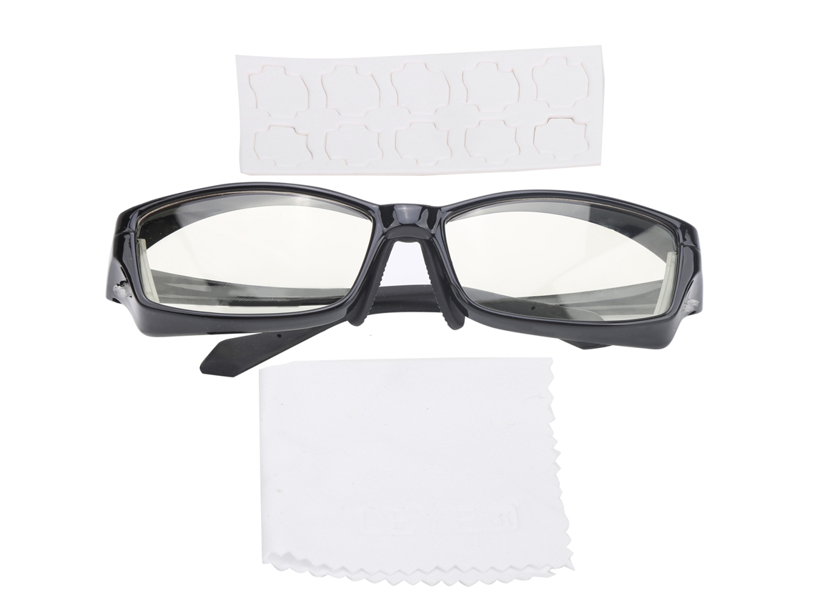 Óculos antipólen para adultos com proteção UV, estilo japonês, em caixa.
