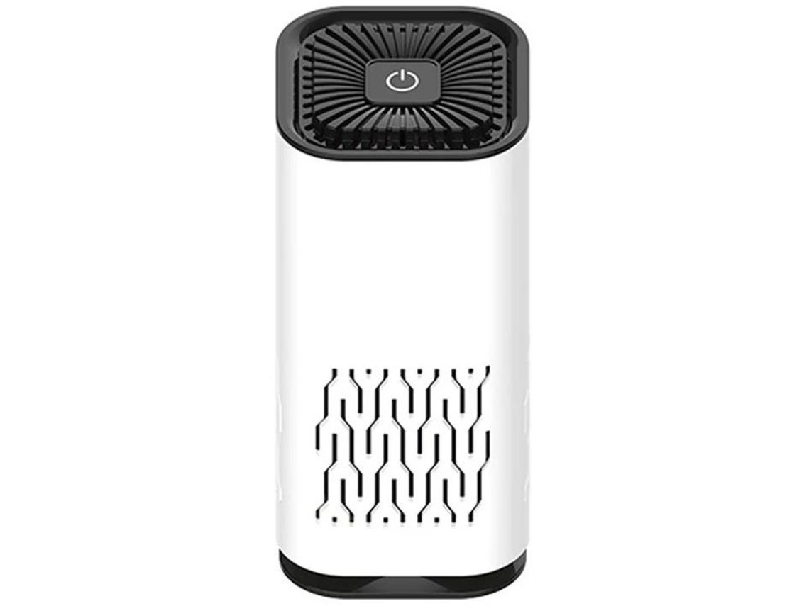 Purificador De Ar Para Pets Portátil Hepa Para Fumaça Yizhood Branco