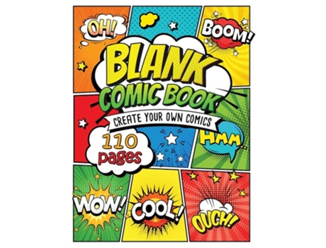Livro Blank Comic Book Draw Your own Comics And Create The Best Stories de Fairyland Books (Inglês)