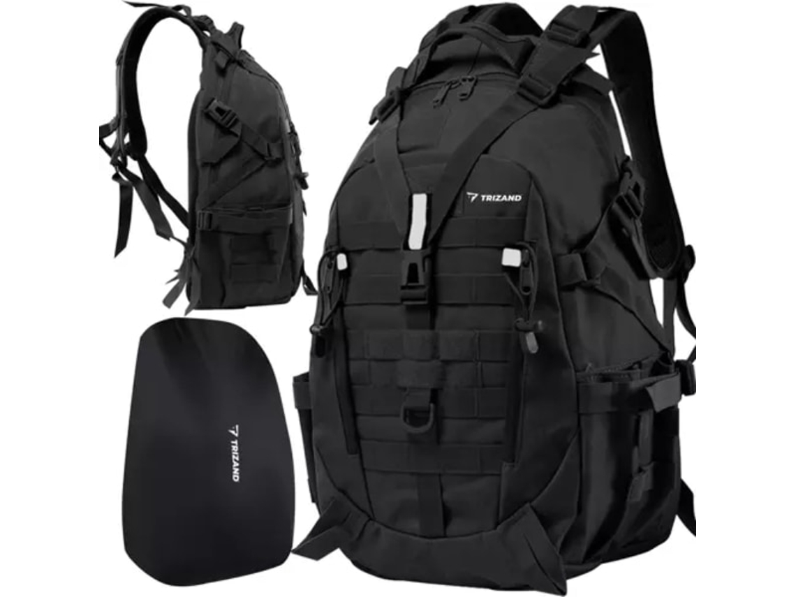 Capa Impermeável Para Mochila, Lurelia, 25l, Preto, 900d, Fivela Ajustável, Caminhada Viagem