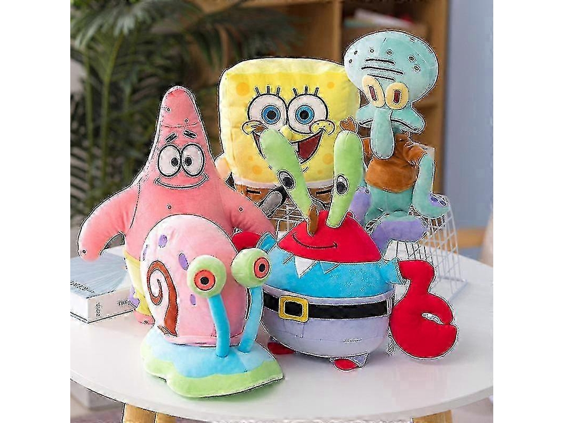 Pelúcias Bob Esponja E Amigos, 30-38cm, Brinquedo E Presente