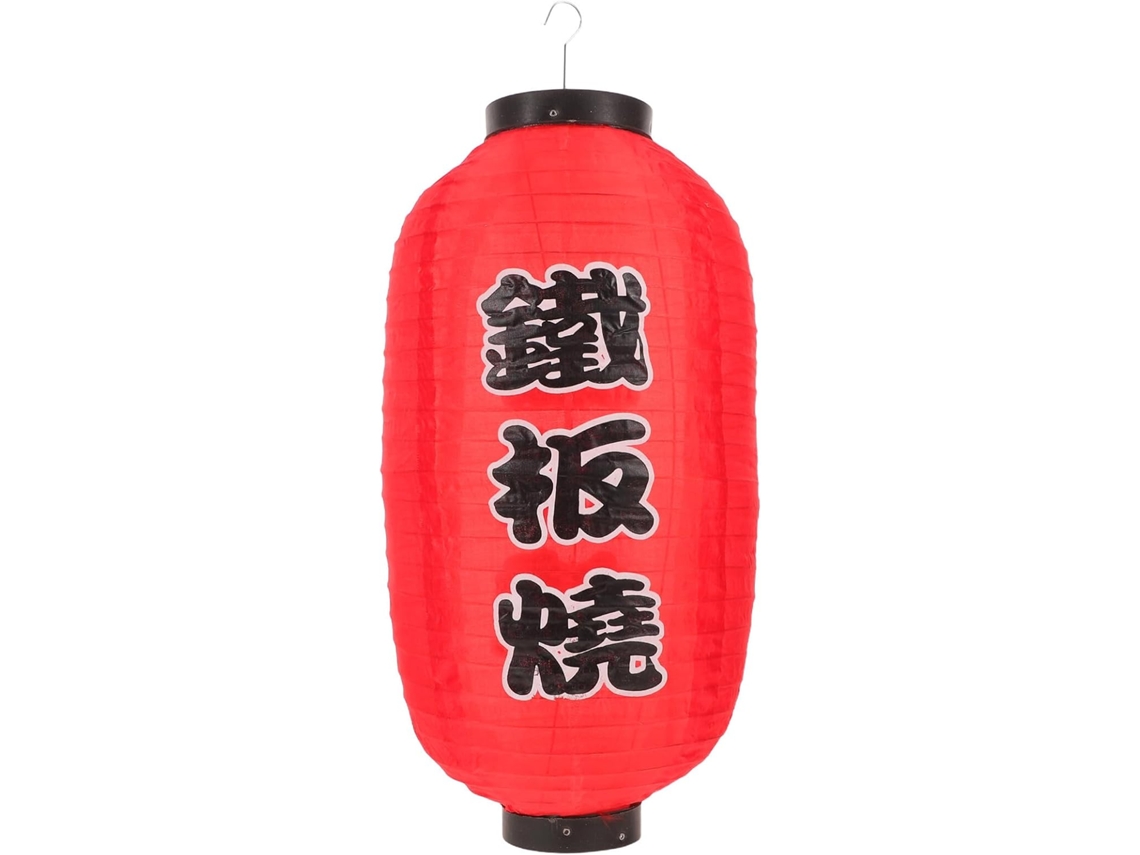 Luminária Decorativa Suspensa Estilo Lanterna Japonesa para Iluminação Ambiente Interna e Externa. SFUSHOS