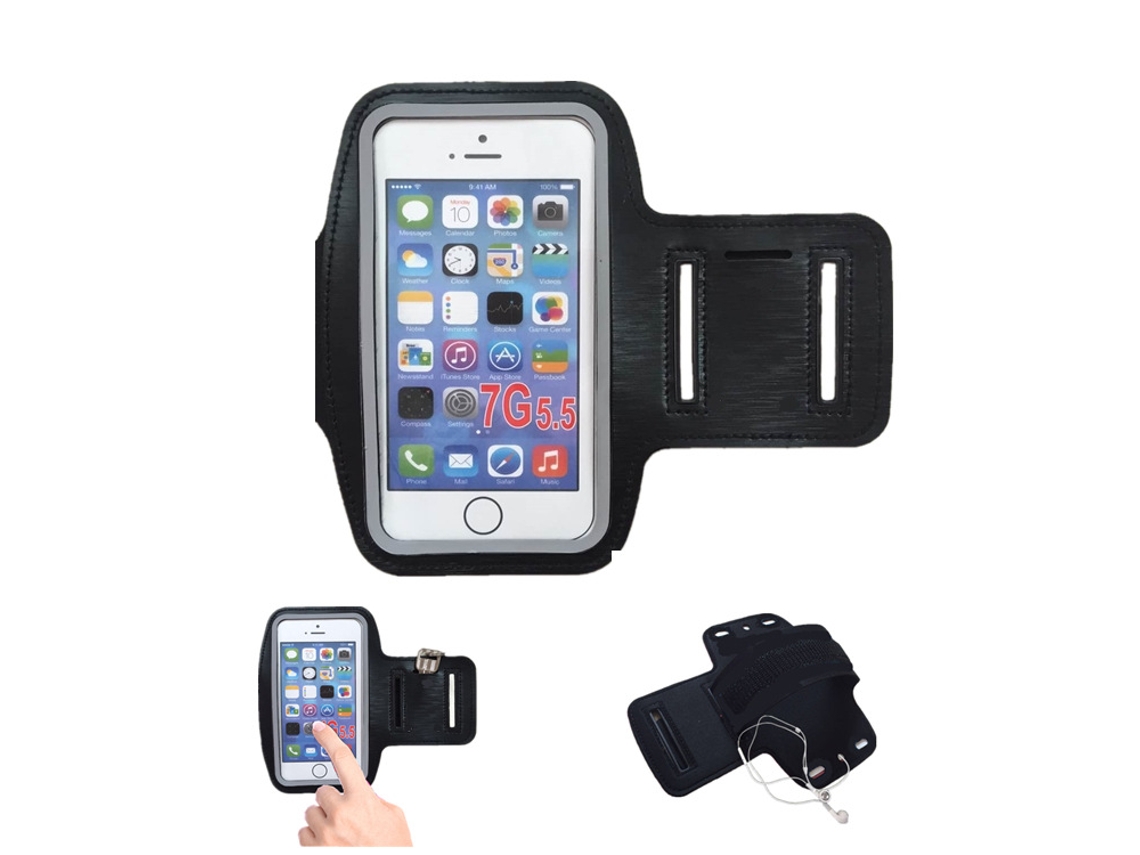 Braçadeira Esportiva Para Iphone, Ideal Para Corrida, Equipamento Esportivo Unissex Para Atividades Ao Ar Livre E Fitness. À Prova D'água.