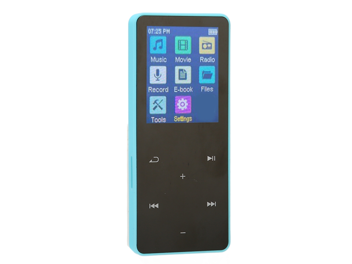 Leitor Mp3 Bluetooth Yizhood Js04 1.8inch Hifi Loseless 8gb (azul)