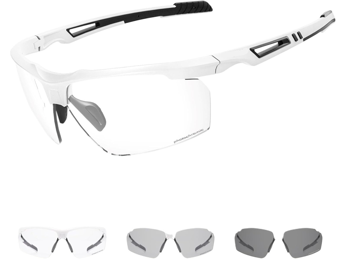 Óculos de Sol Fotocromáticos Lunette Velo Homme Ciclismo Resistente Leve S/MARCA