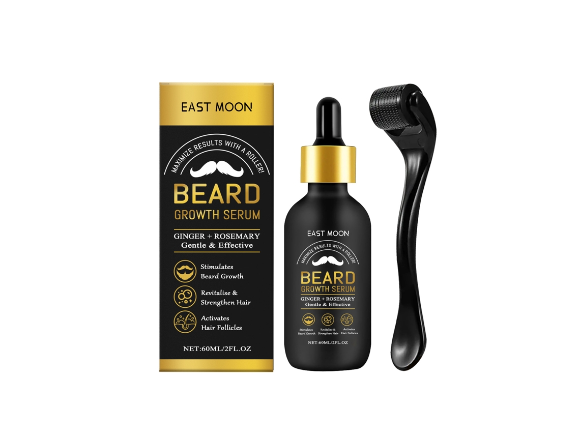 Óleo para Cuidados de Barba Masculina e Estímulo de Crescimento LAXISCREED
