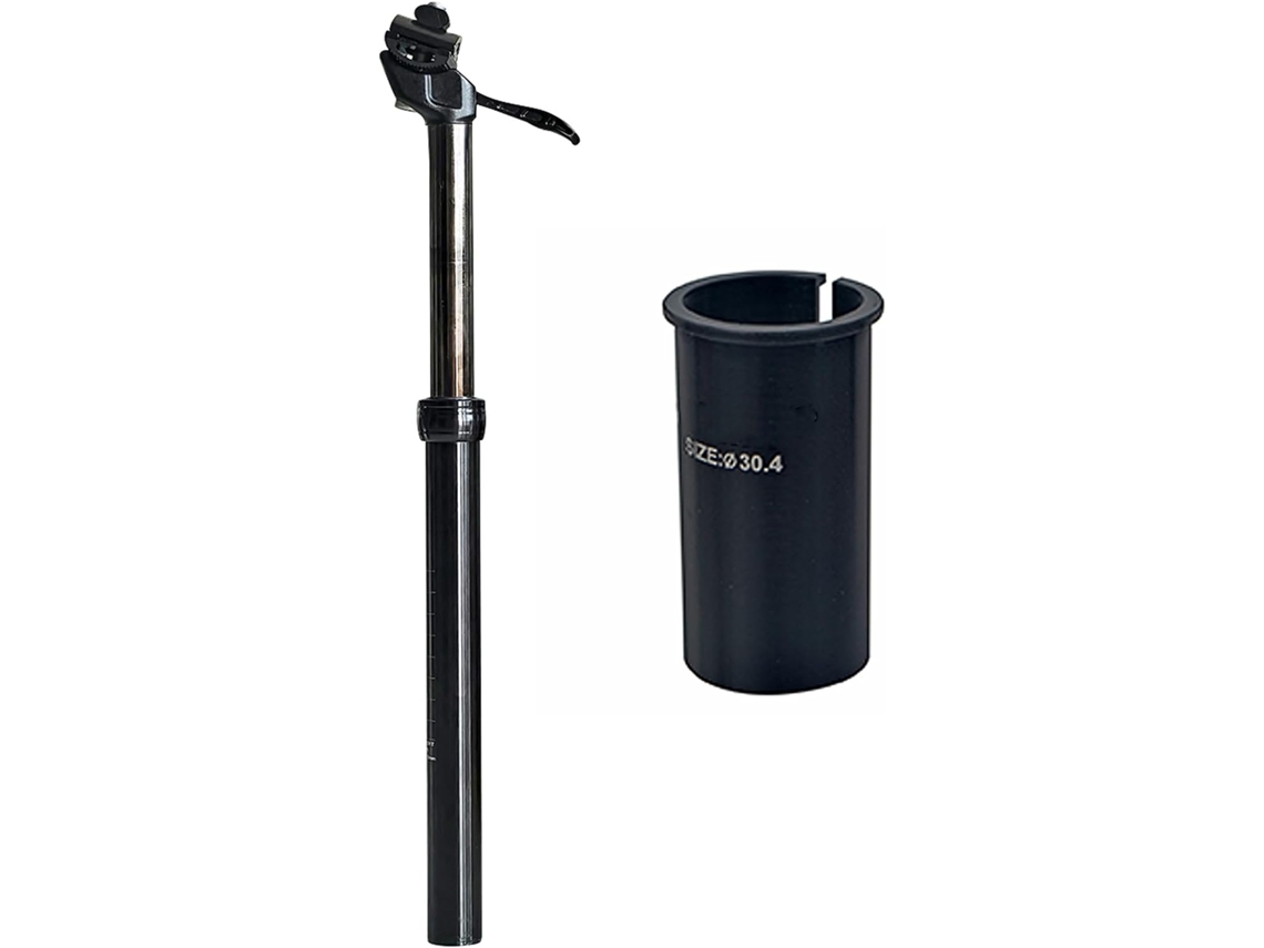 Canote SFUSHOS de selim, aço inox, ajuste manual, leve