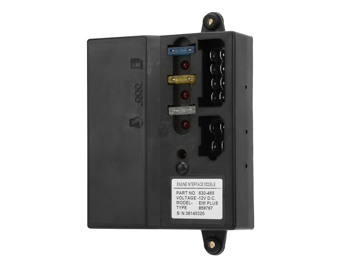 Módulo de interface de motor 12 V DC para solenóide de motor de partida e vela incandescente EIM Plus 630 465